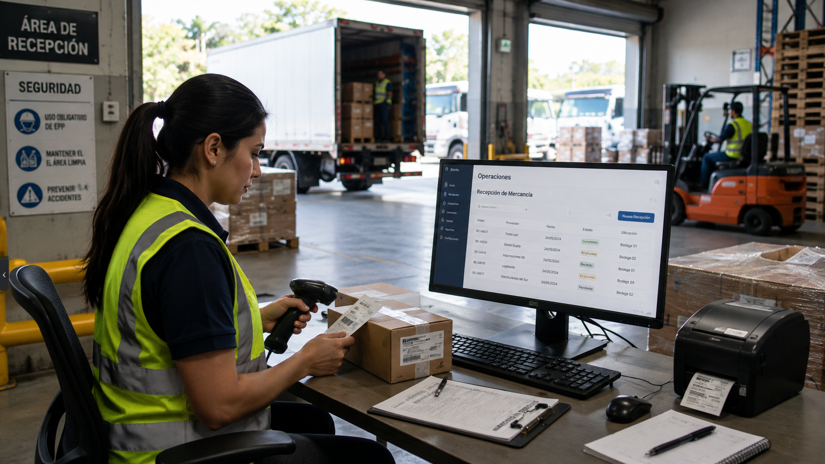Gestión de operaciones e inventario logístico con tecnología SAP